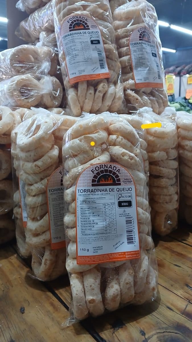BISCOITO DE POLVILHO torradinha de queijo pct - Foto 2